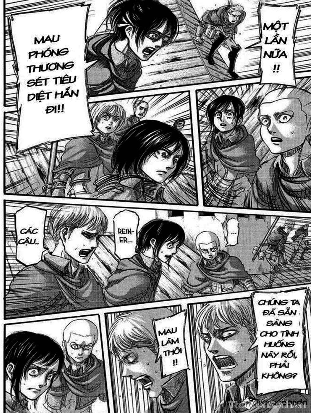 Truyện Tranh Đại Chiến Titan - Attack On Titan trang 8
