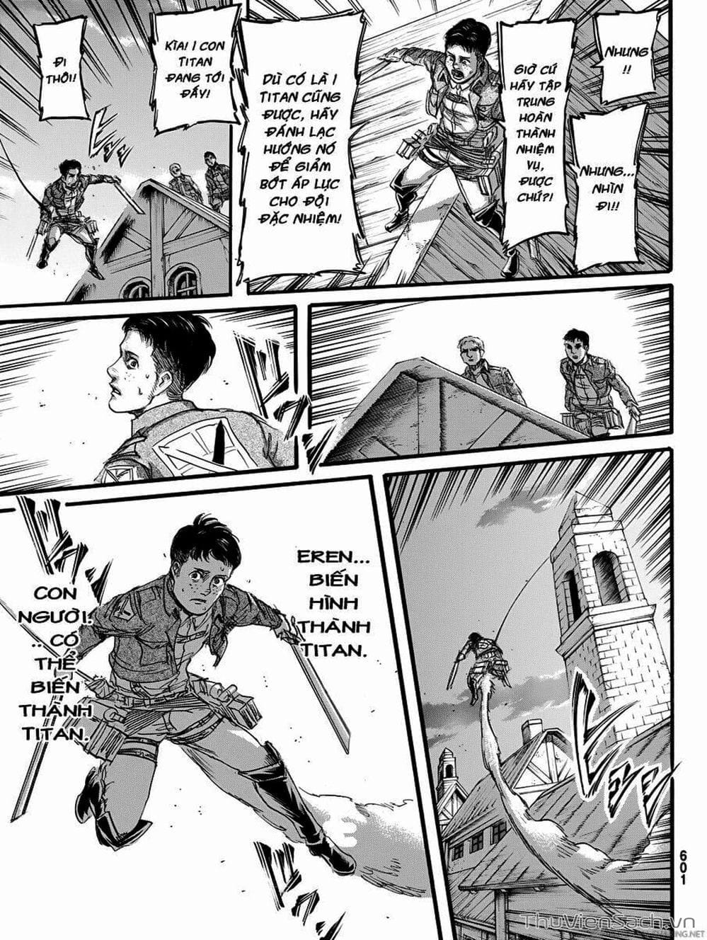 Truyện Tranh Đại Chiến Titan - Attack On Titan trang 8