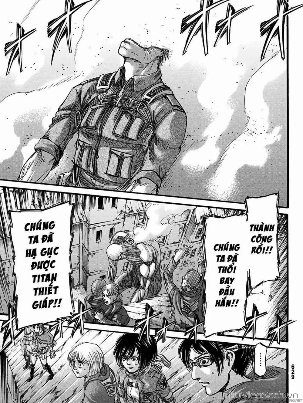Truyện Tranh Đại Chiến Titan - Attack On Titan trang 8