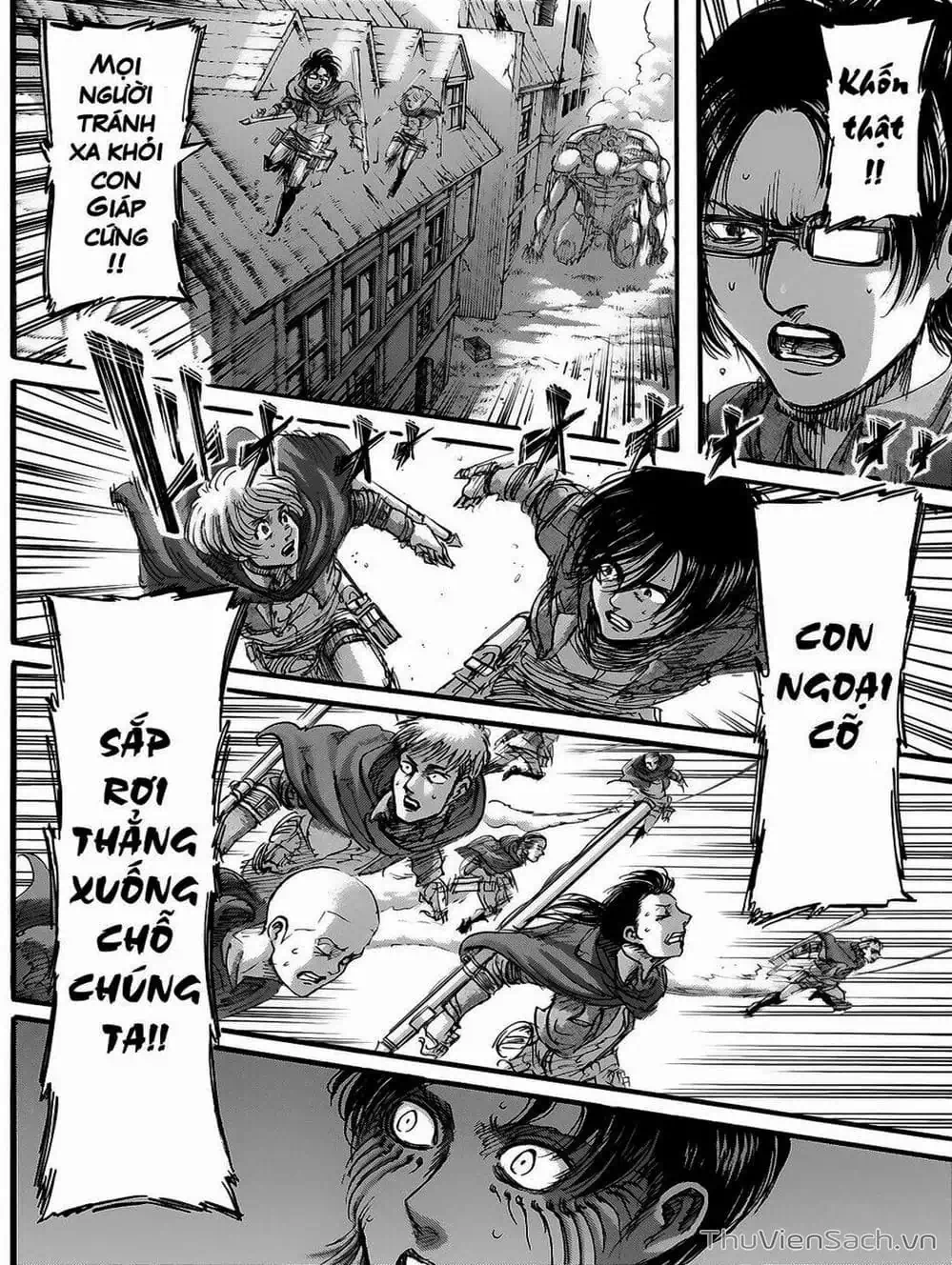 Truyện Tranh Đại Chiến Titan - Attack On Titan trang 8