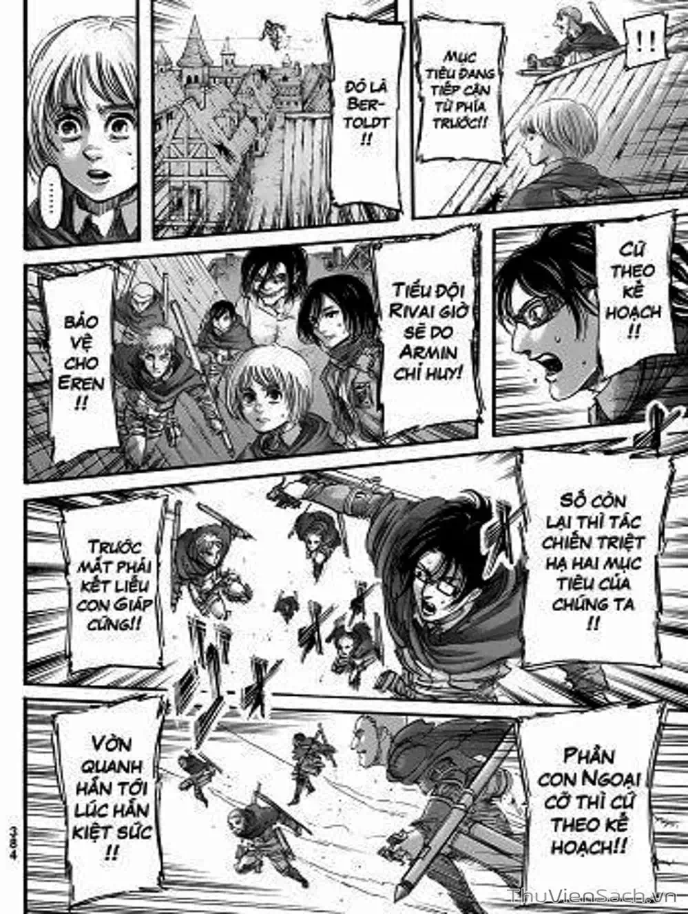 Truyện Tranh Đại Chiến Titan - Attack On Titan trang 8