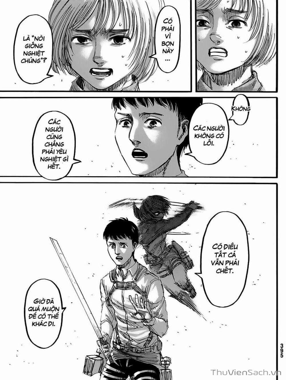 Truyện Tranh Đại Chiến Titan - Attack On Titan trang 8