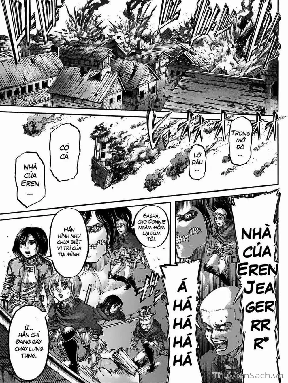Truyện Tranh Đại Chiến Titan - Attack On Titan trang 8