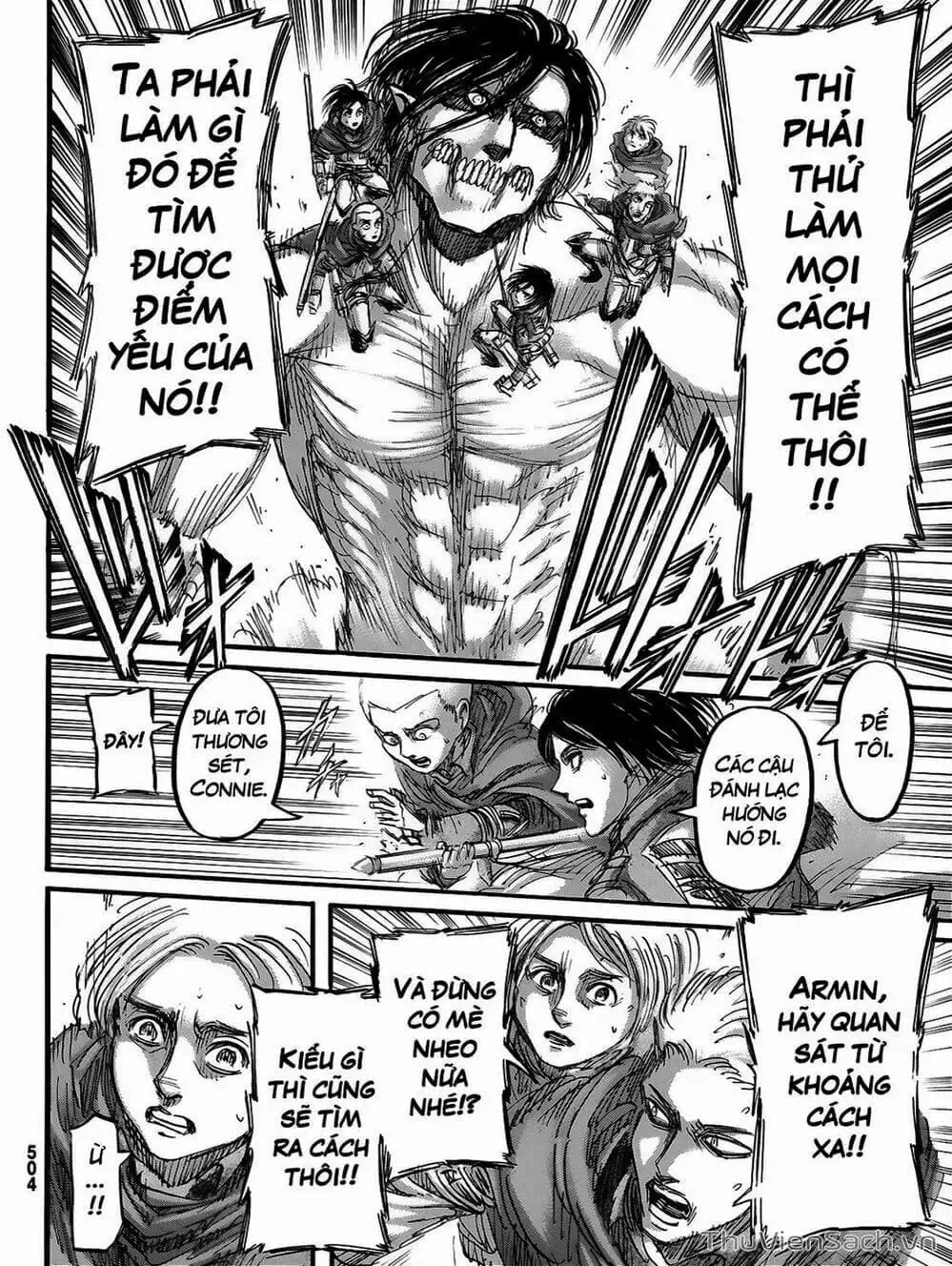 Truyện Tranh Đại Chiến Titan - Attack On Titan trang 8