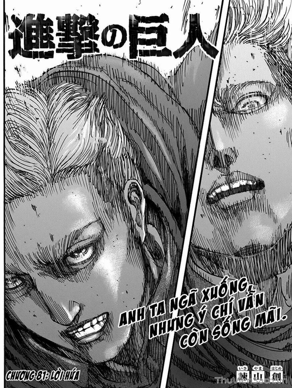 Truyện Tranh Đại Chiến Titan - Attack On Titan trang 8