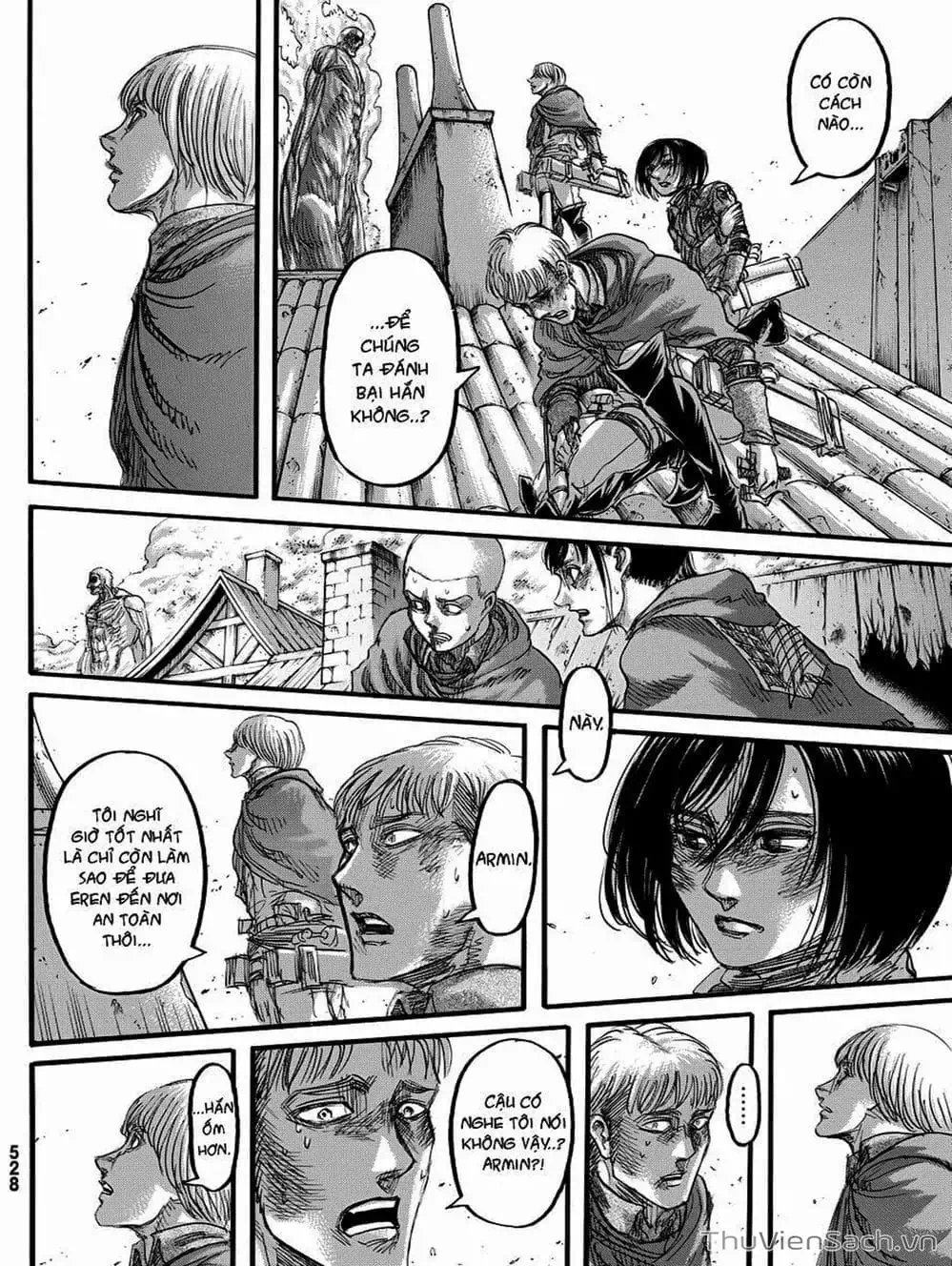 Truyện Tranh Đại Chiến Titan - Attack On Titan trang 8