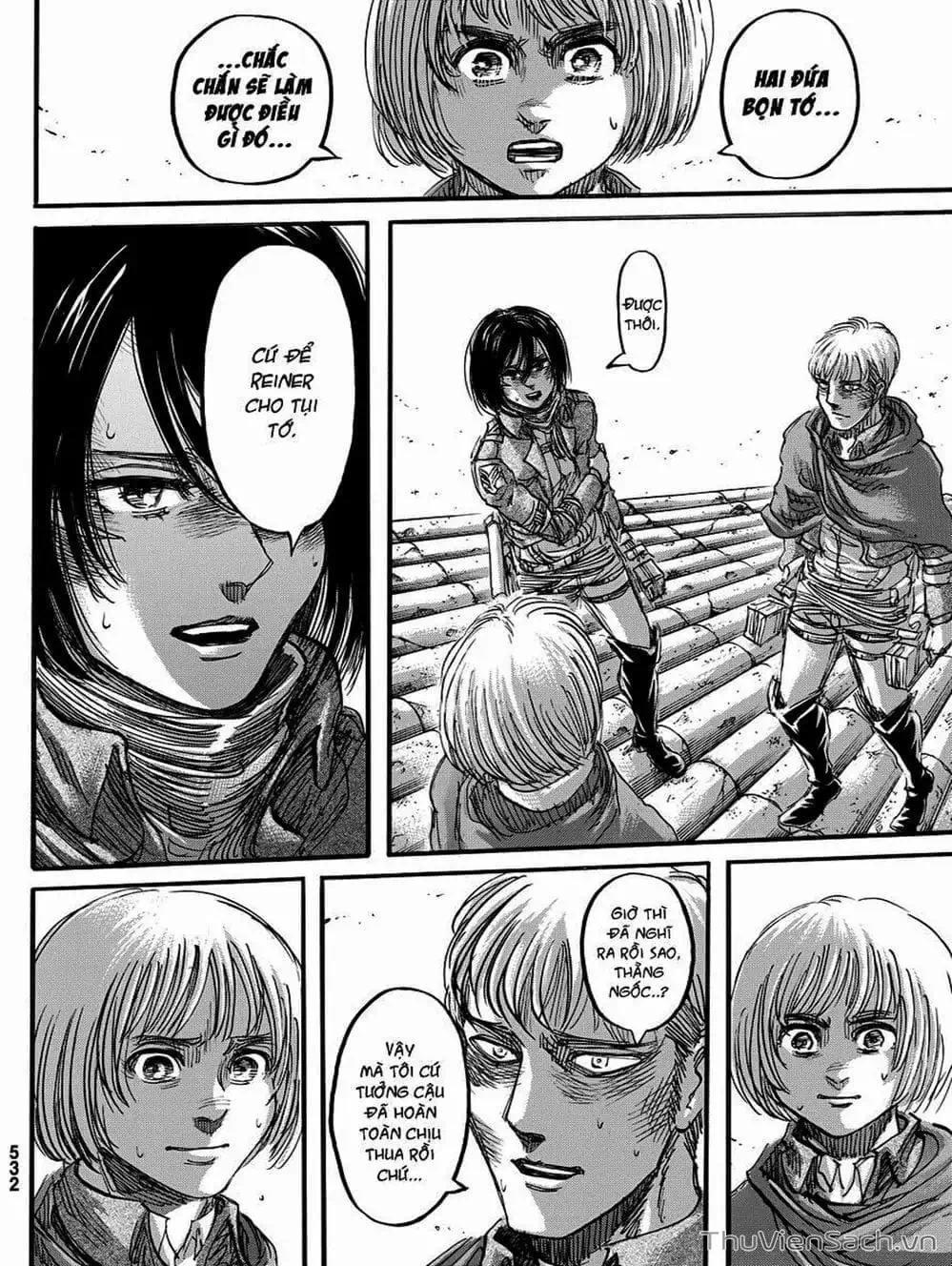 Truyện Tranh Đại Chiến Titan - Attack On Titan trang 8