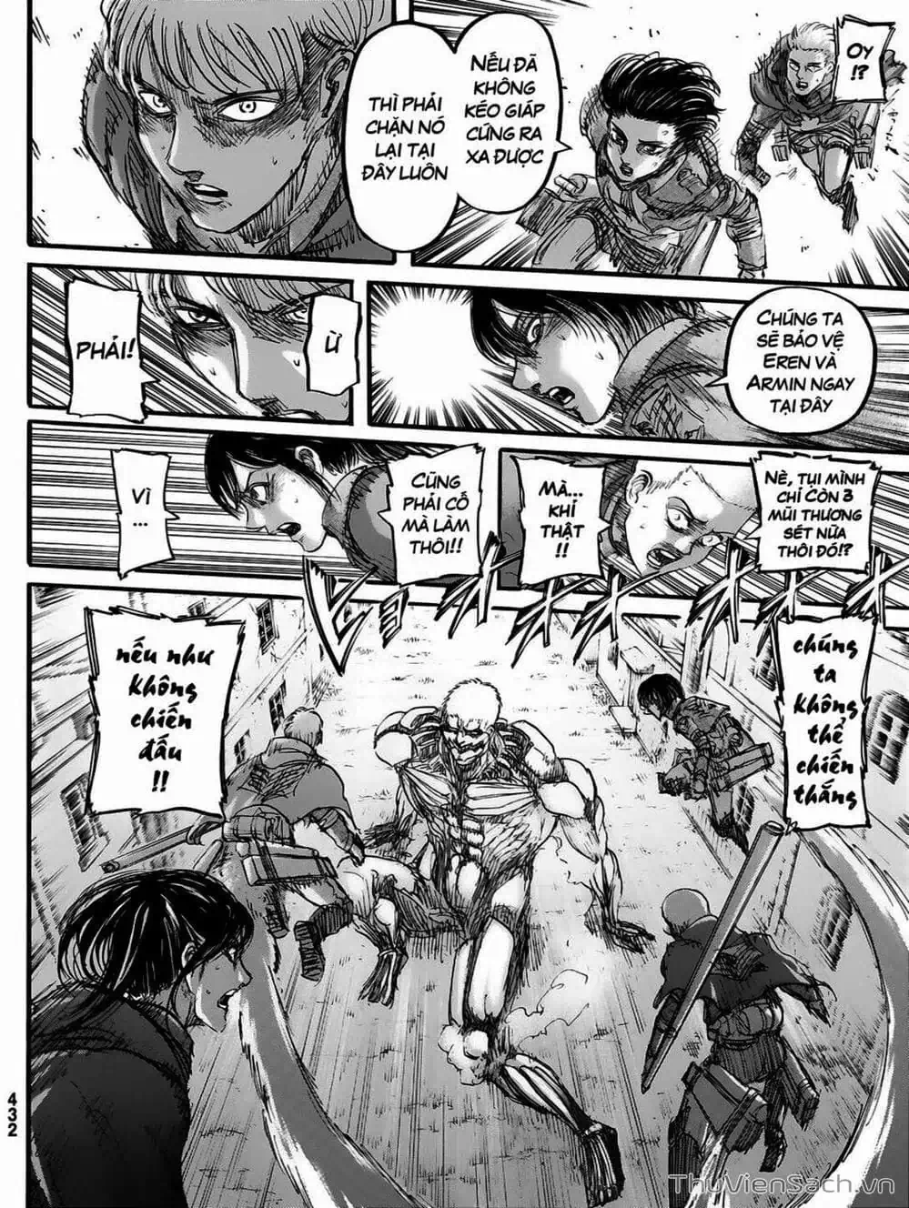 Truyện Tranh Đại Chiến Titan - Attack On Titan trang 8