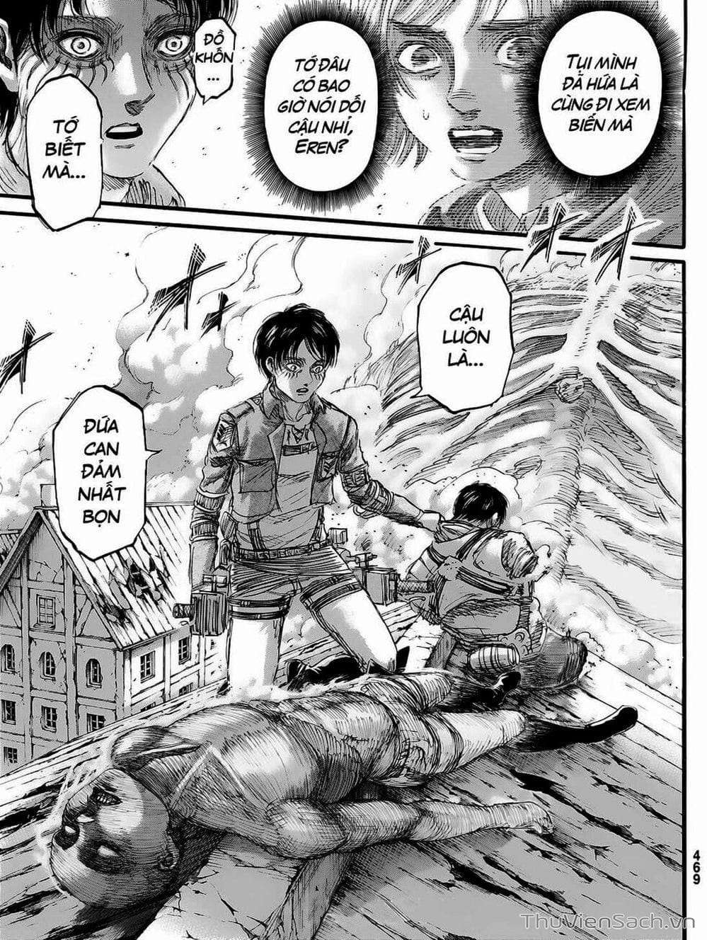 Truyện Tranh Đại Chiến Titan - Attack On Titan trang 8