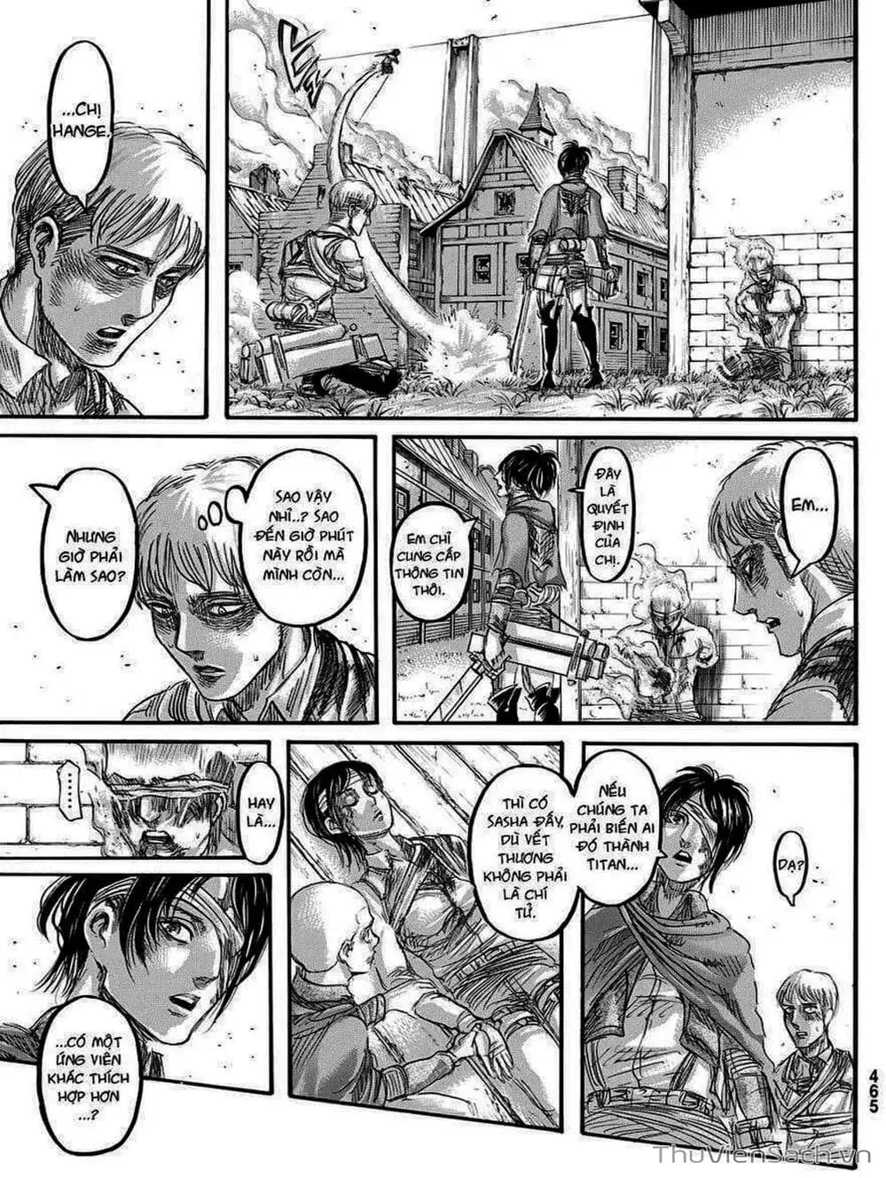 Truyện Tranh Đại Chiến Titan - Attack On Titan trang 8