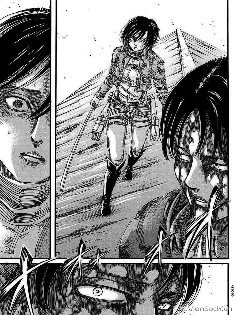 Truyện Tranh Đại Chiến Titan - Attack On Titan trang 8
