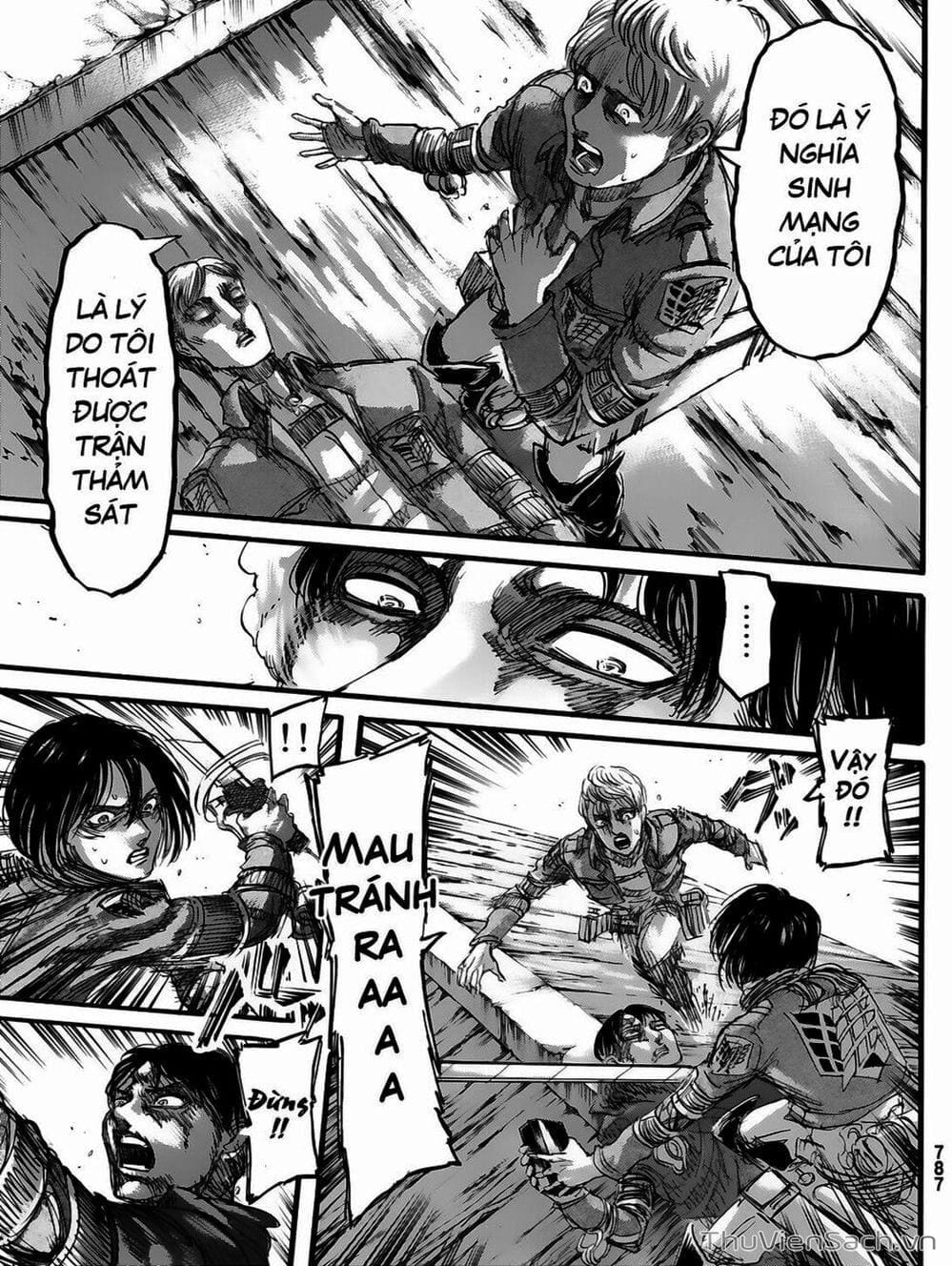 Truyện Tranh Đại Chiến Titan - Attack On Titan trang 8