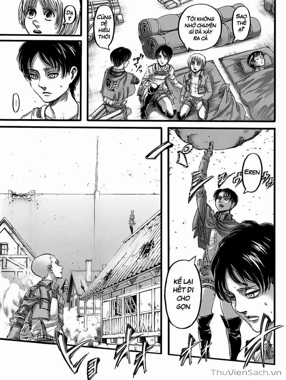 Truyện Tranh Đại Chiến Titan - Attack On Titan trang 8