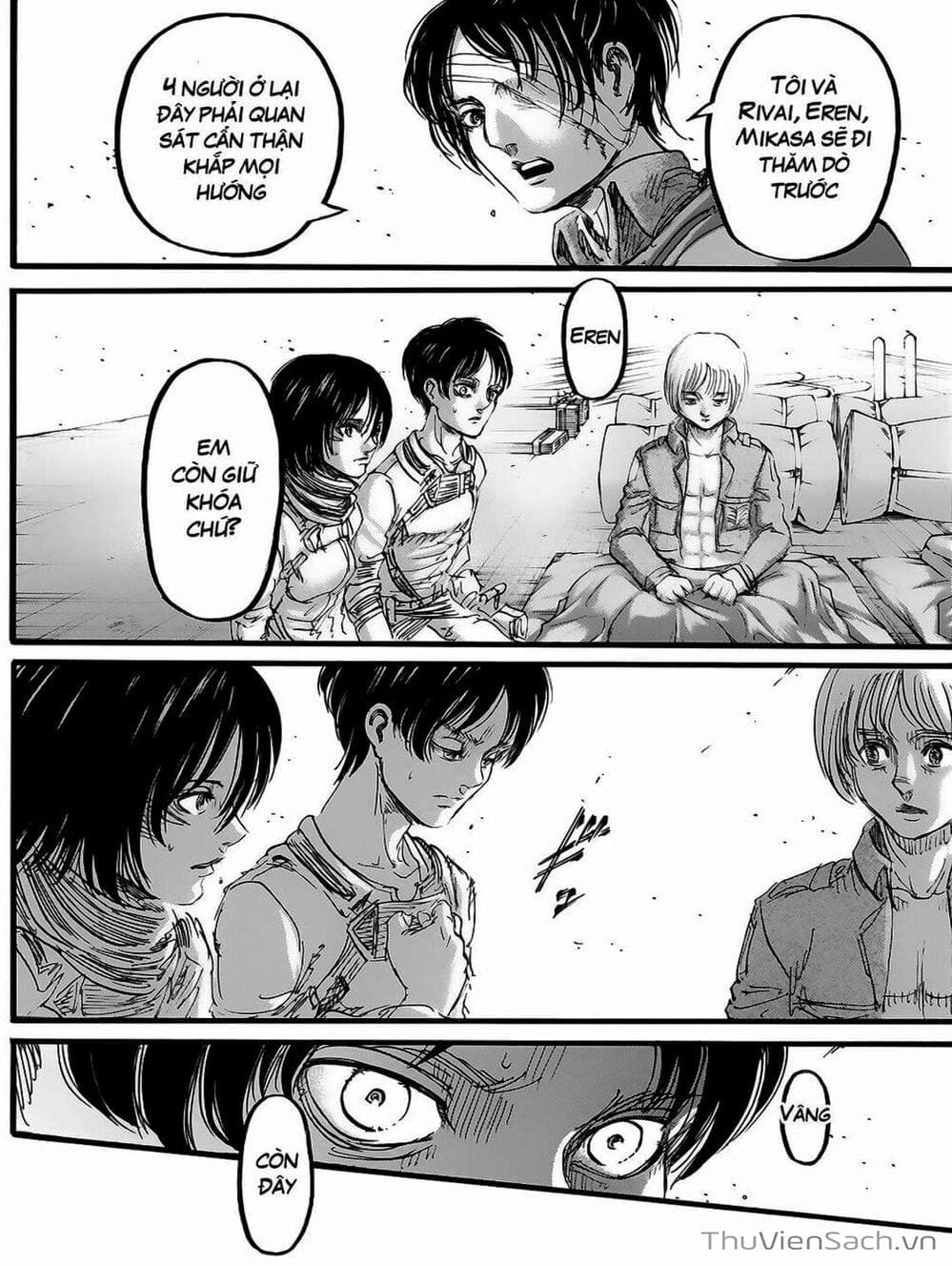 Truyện Tranh Đại Chiến Titan - Attack On Titan trang 8
