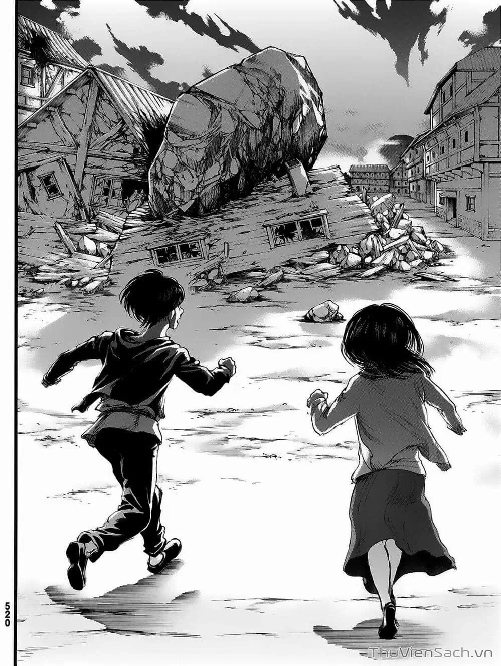 Truyện Tranh Đại Chiến Titan - Attack On Titan trang 8