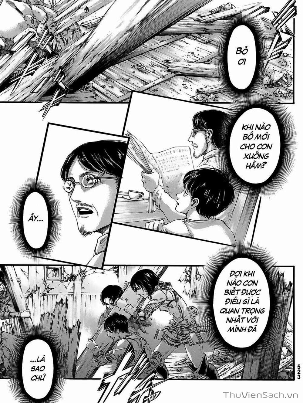 Truyện Tranh Đại Chiến Titan - Attack On Titan trang 8