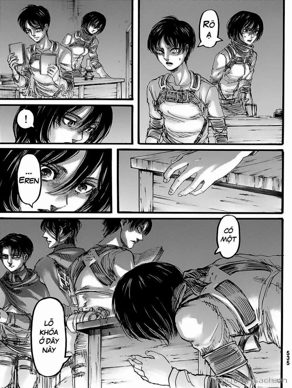 Truyện Tranh Đại Chiến Titan - Attack On Titan trang 8