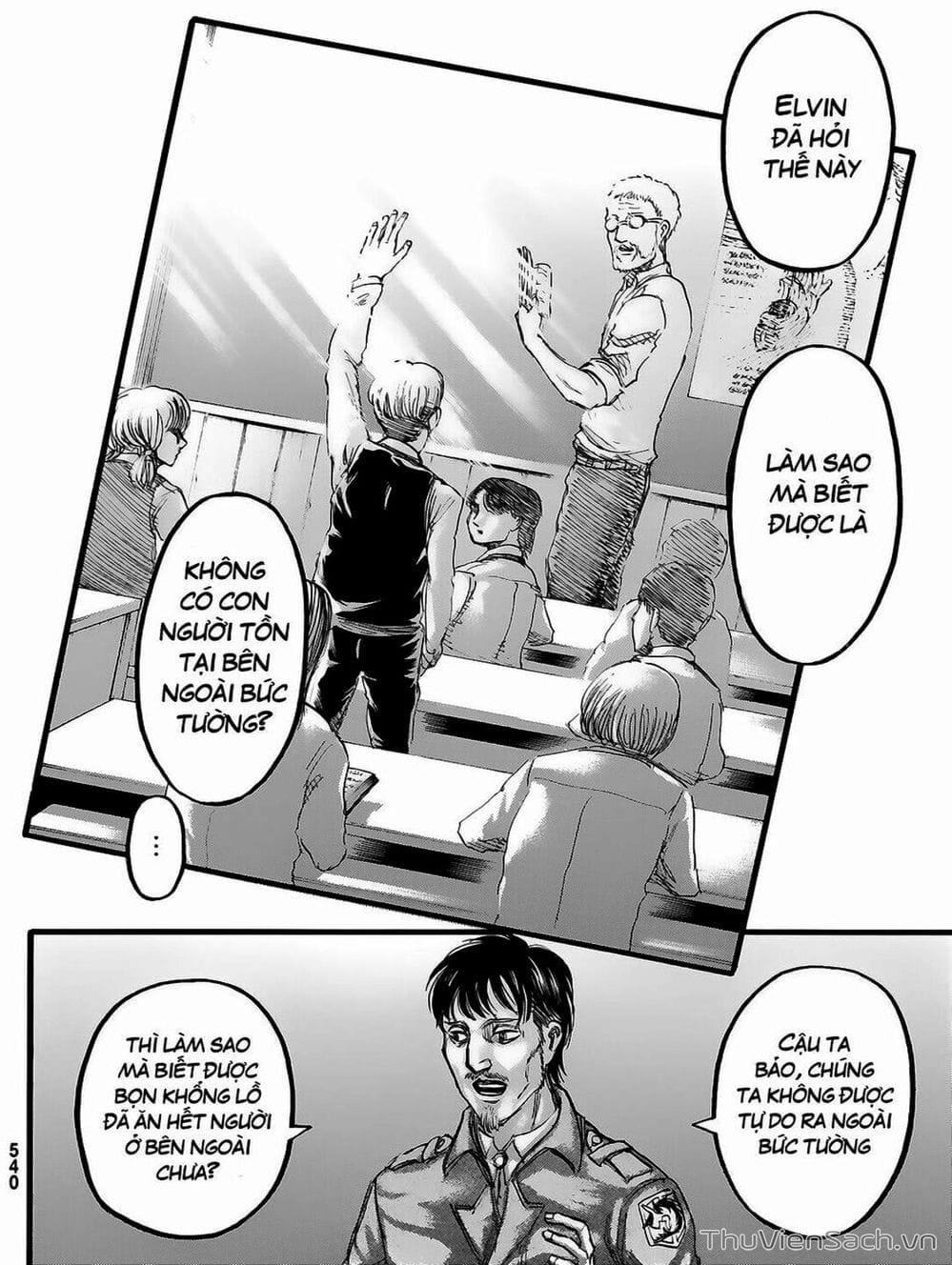 Truyện Tranh Đại Chiến Titan - Attack On Titan trang 8