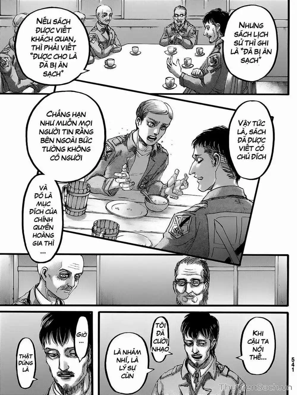Truyện Tranh Đại Chiến Titan - Attack On Titan trang 8