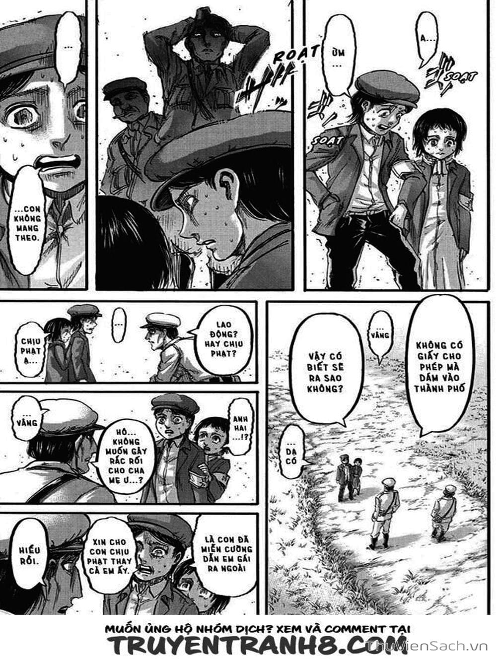 Truyện Tranh Đại Chiến Titan - Attack On Titan trang 8