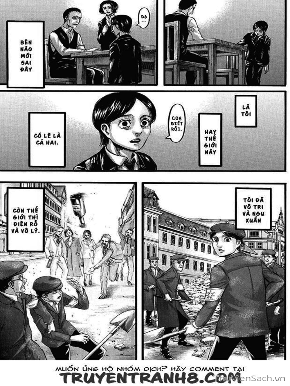 Truyện Tranh Đại Chiến Titan - Attack On Titan trang 8