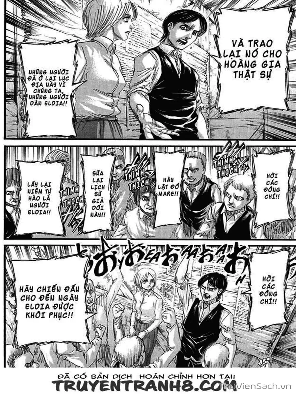 Truyện Tranh Đại Chiến Titan - Attack On Titan trang 8