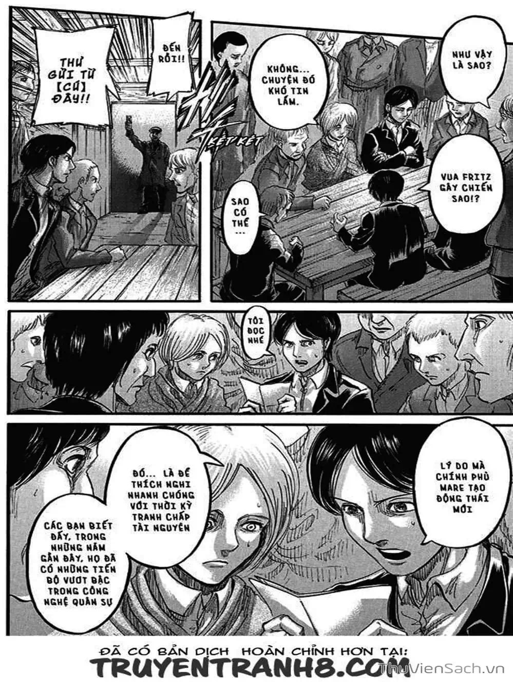 Truyện Tranh Đại Chiến Titan - Attack On Titan trang 8