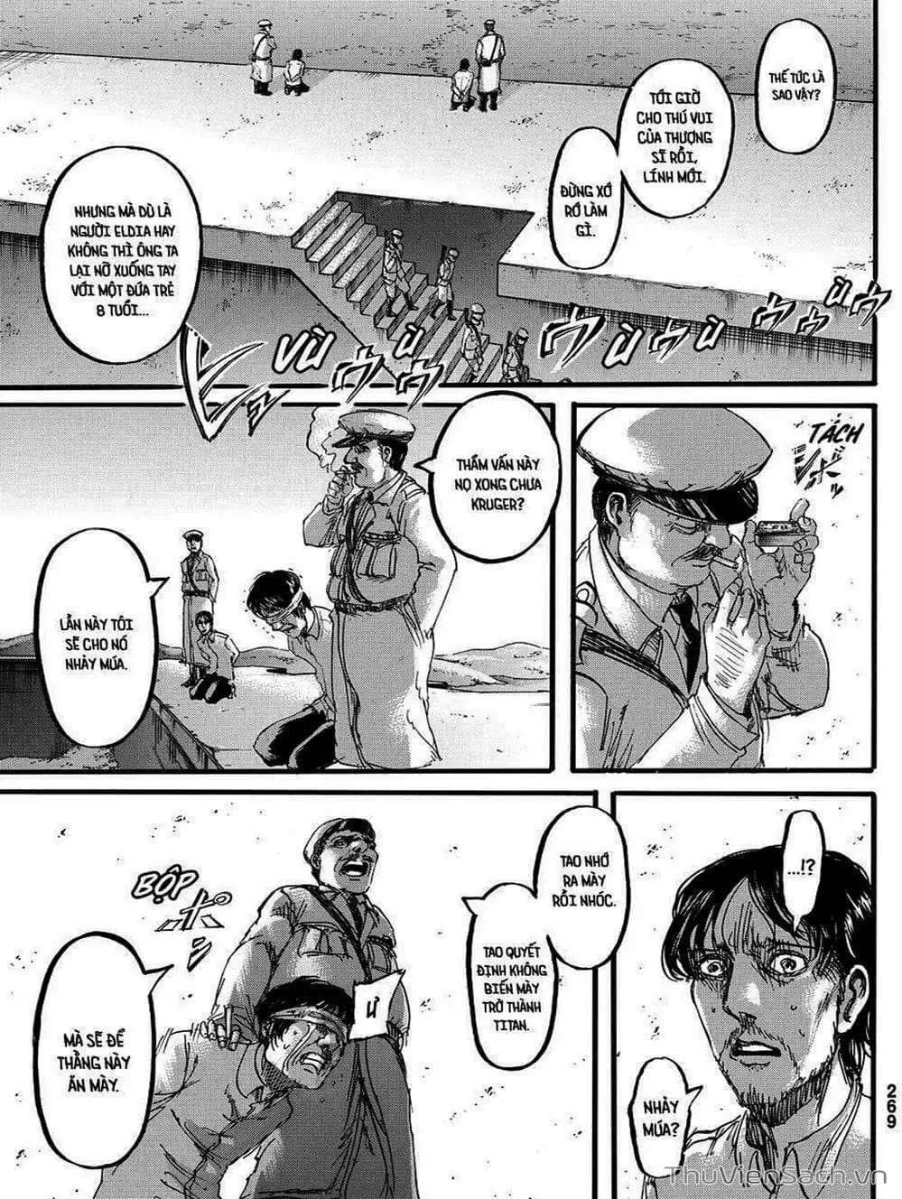 Truyện Tranh Đại Chiến Titan - Attack On Titan trang 8