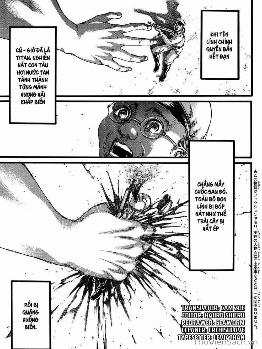 Truyện Tranh Đại Chiến Titan - Attack On Titan trang 8