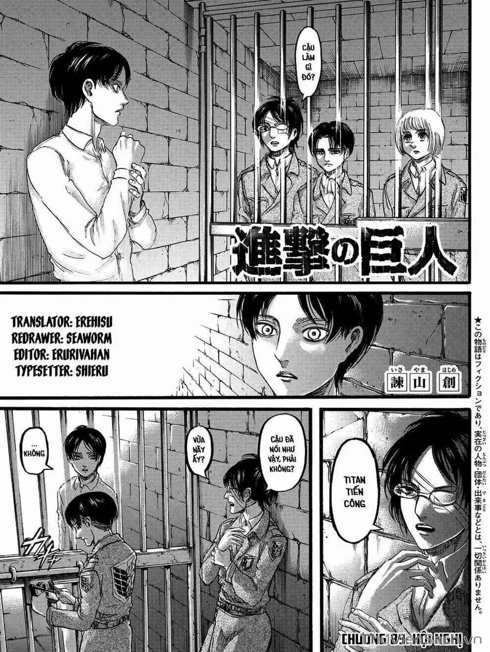 Truyện Tranh Đại Chiến Titan - Attack On Titan trang 8