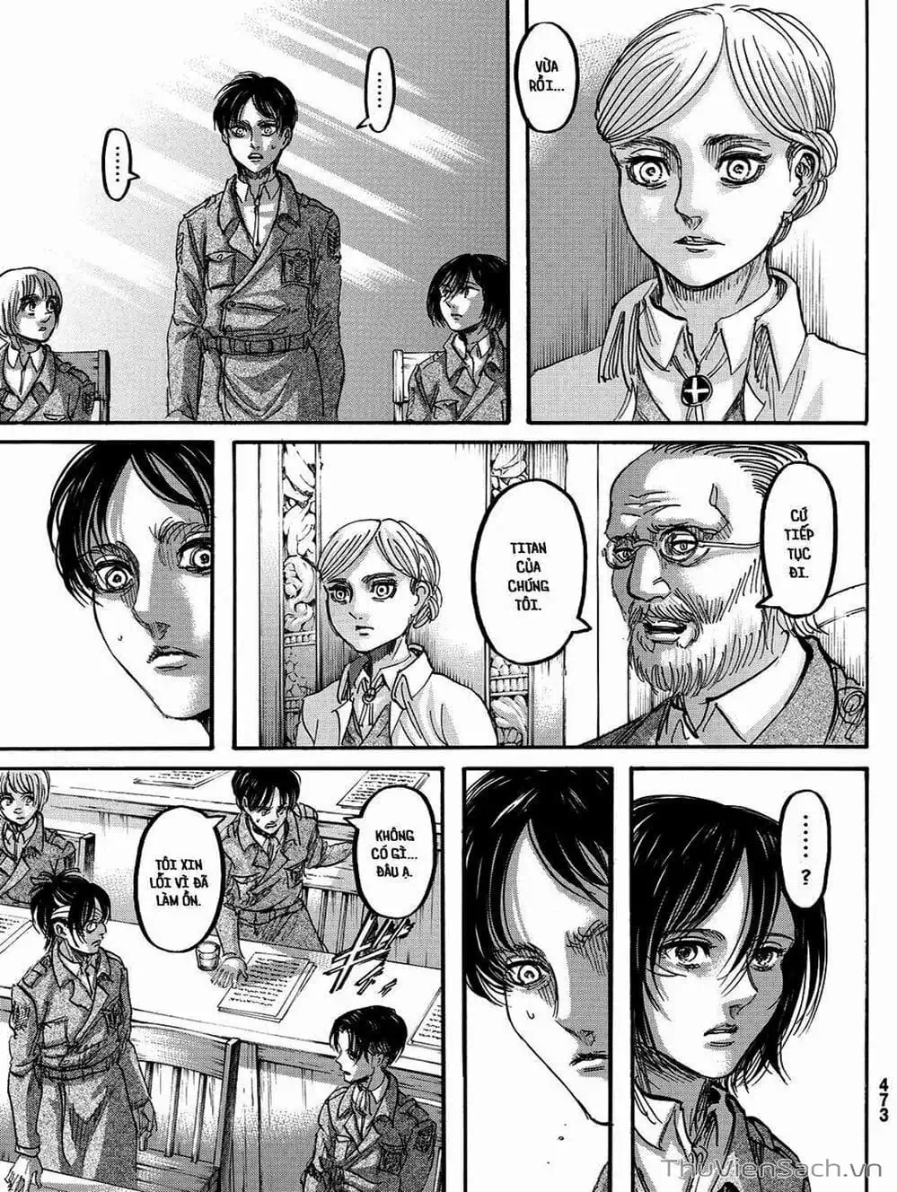 Truyện Tranh Đại Chiến Titan - Attack On Titan trang 8
