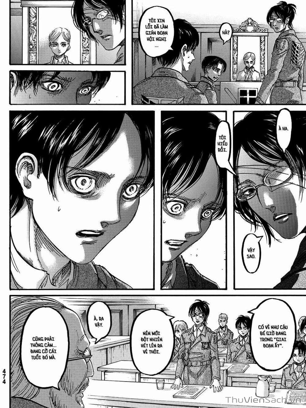 Truyện Tranh Đại Chiến Titan - Attack On Titan trang 8