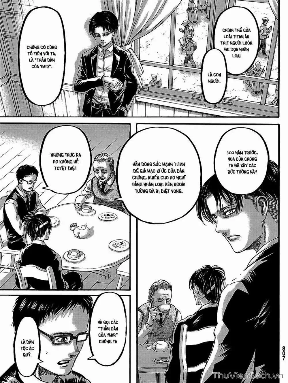 Truyện Tranh Đại Chiến Titan - Attack On Titan trang 8