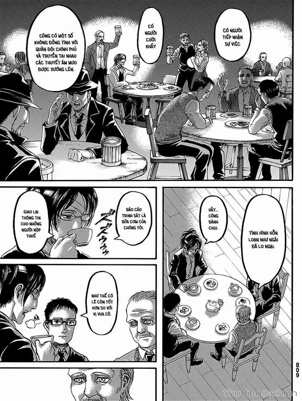 Truyện Tranh Đại Chiến Titan - Attack On Titan trang 8
