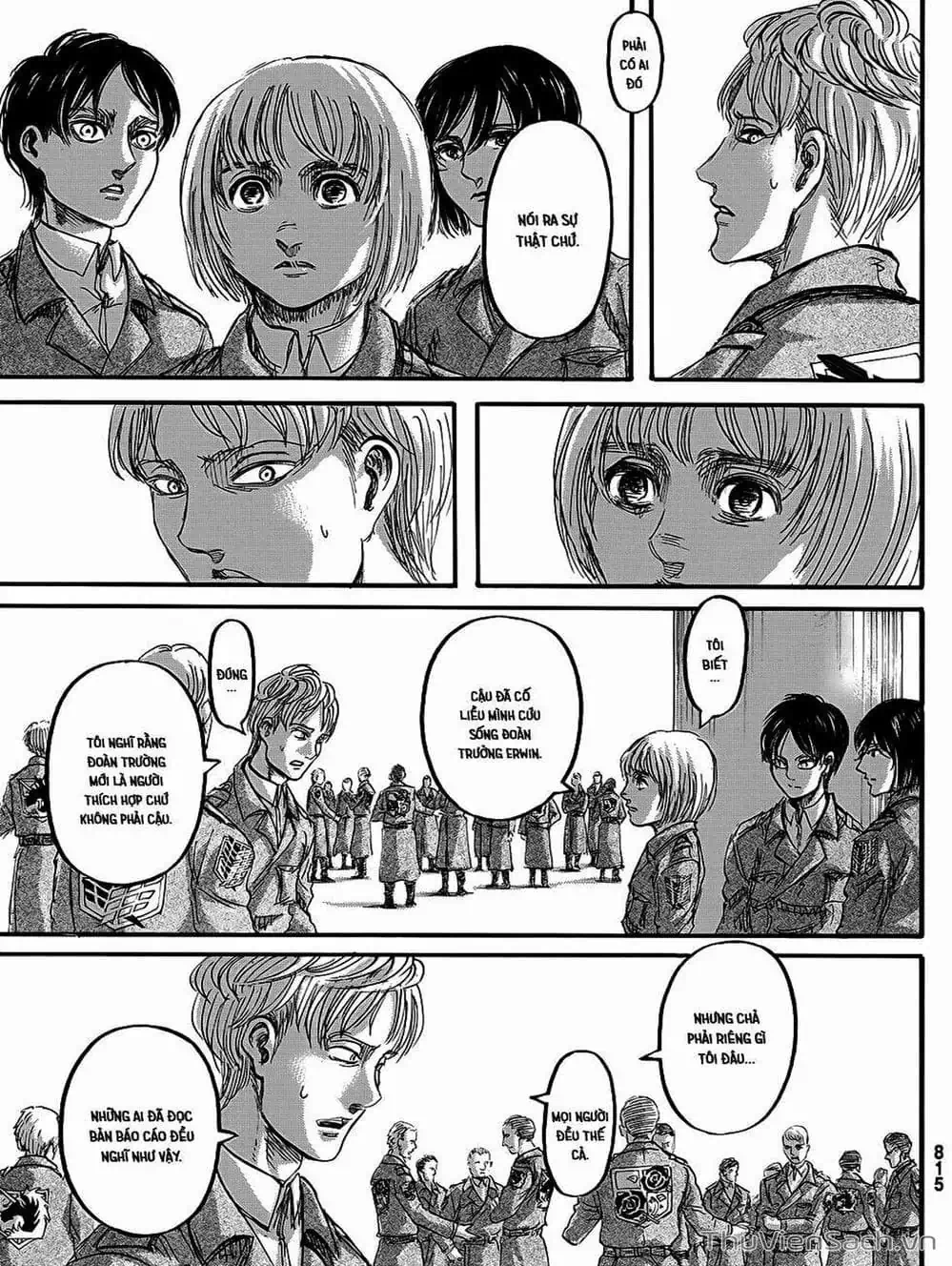 Truyện Tranh Đại Chiến Titan - Attack On Titan trang 8