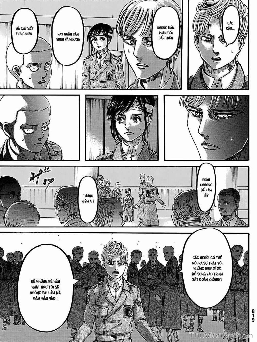 Truyện Tranh Đại Chiến Titan - Attack On Titan trang 8