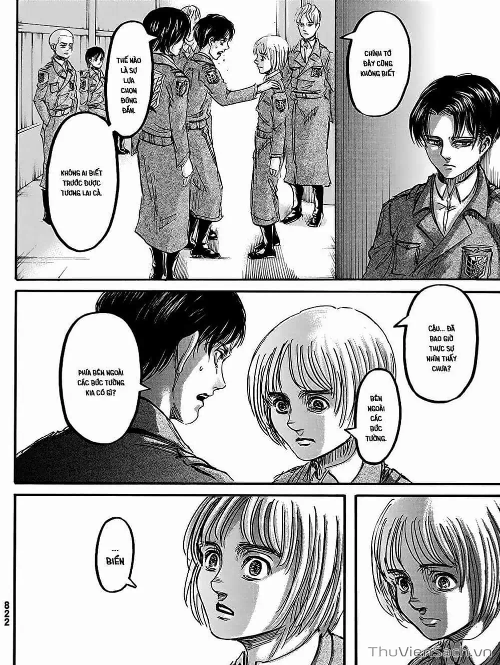Truyện Tranh Đại Chiến Titan - Attack On Titan trang 8