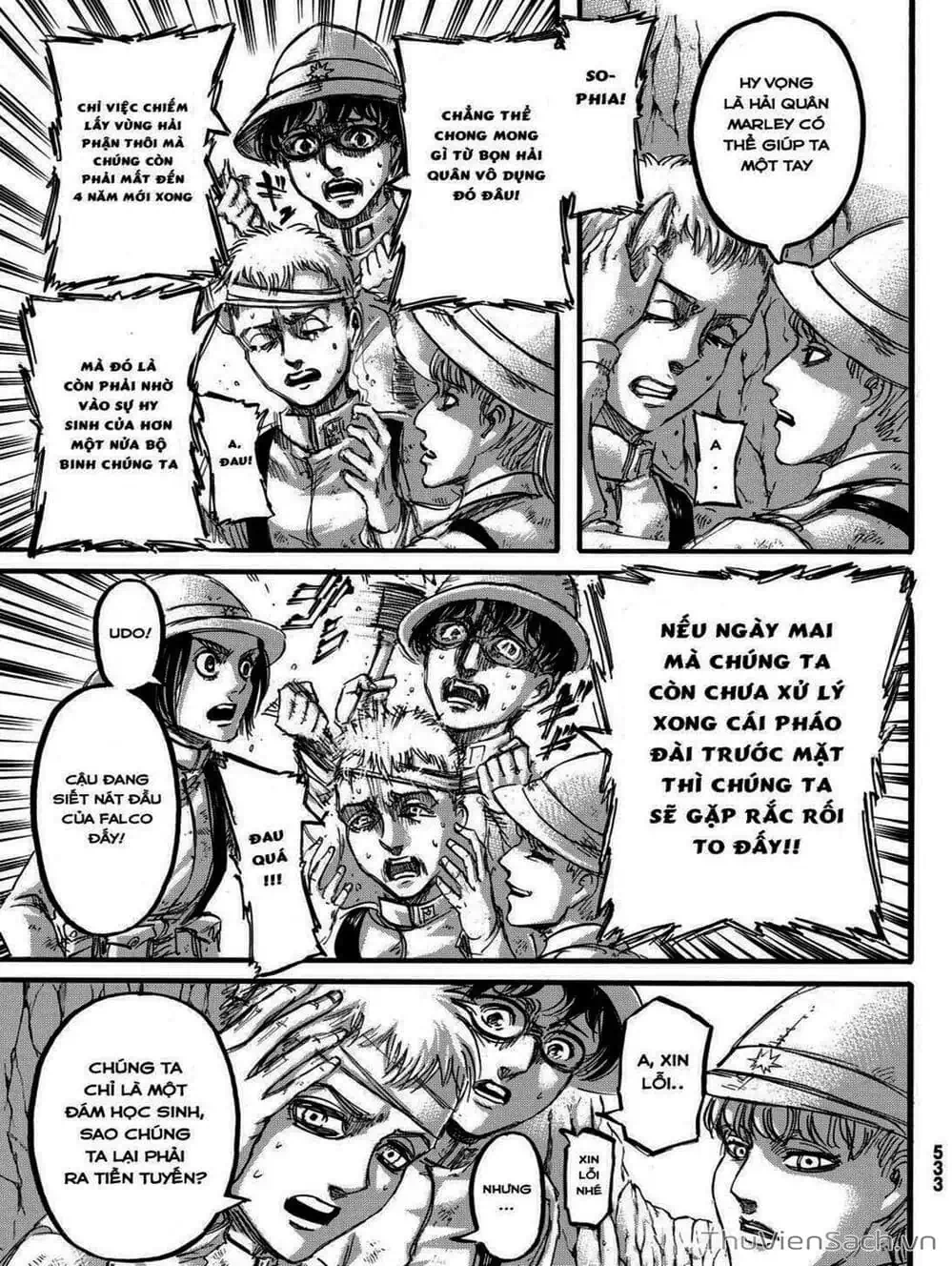 Truyện Tranh Đại Chiến Titan - Attack On Titan trang 8