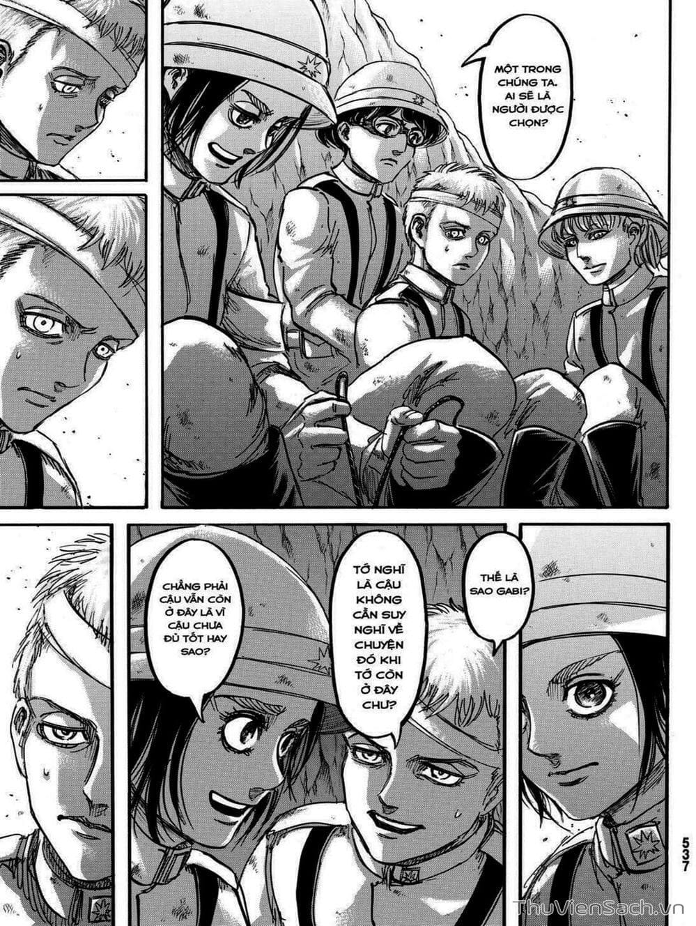 Truyện Tranh Đại Chiến Titan - Attack On Titan trang 8