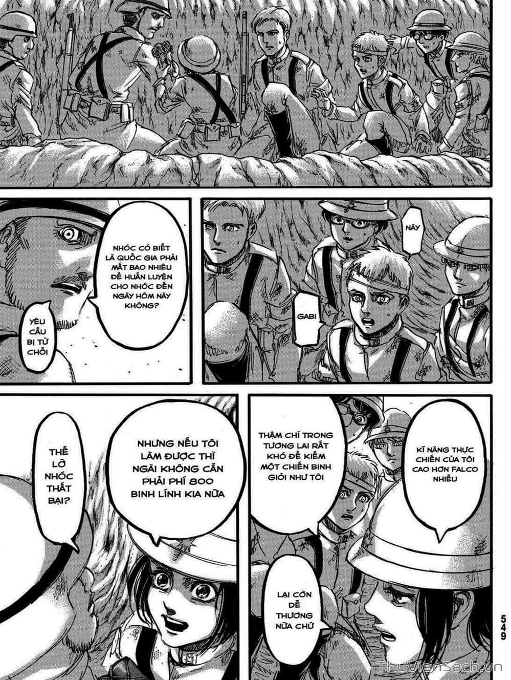 Truyện Tranh Đại Chiến Titan - Attack On Titan trang 8