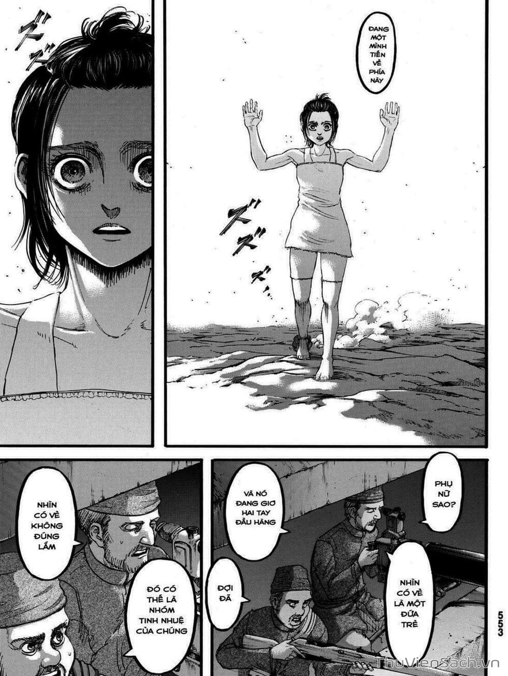 Truyện Tranh Đại Chiến Titan - Attack On Titan trang 8