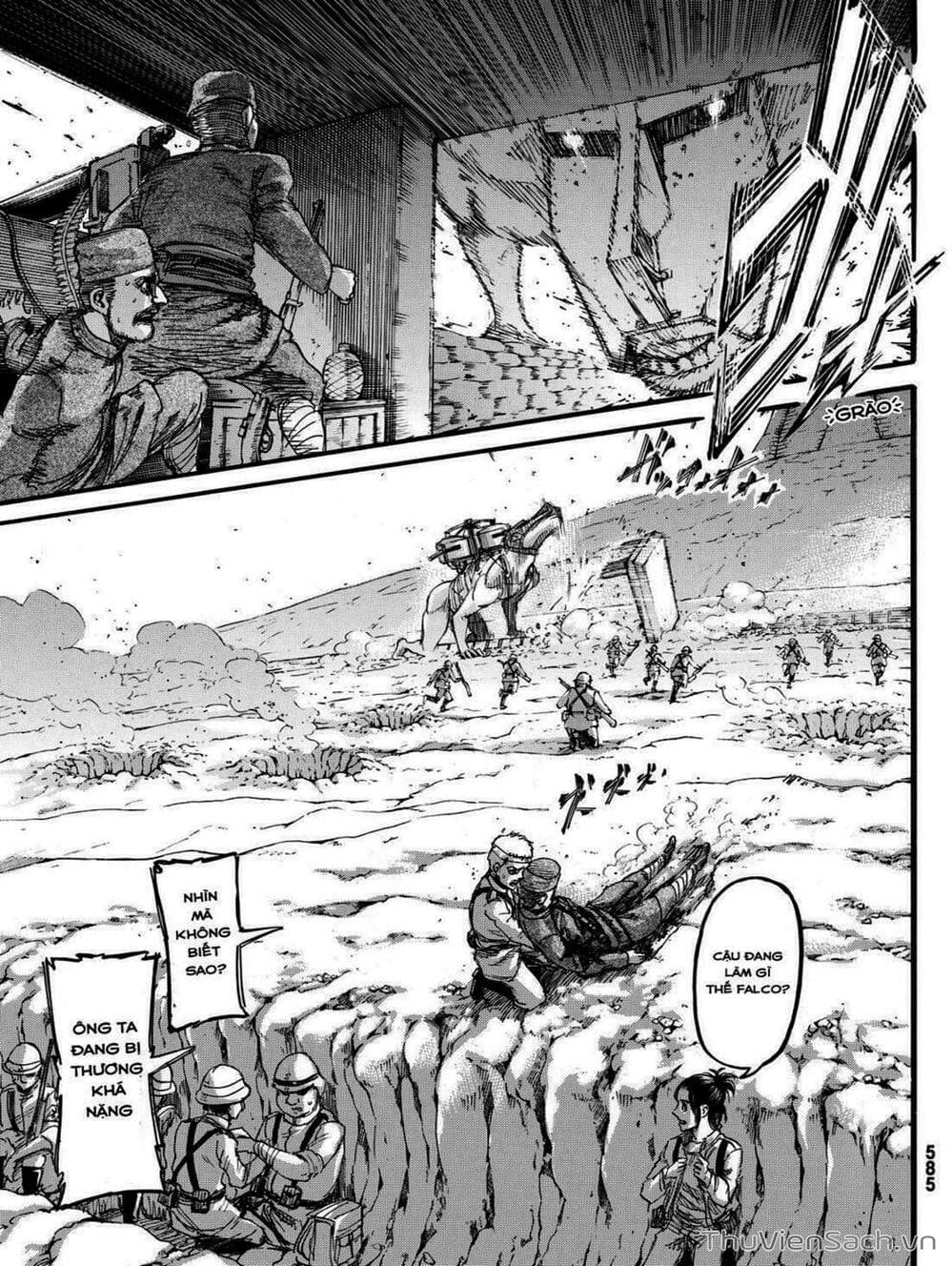 Truyện Tranh Đại Chiến Titan - Attack On Titan trang 8