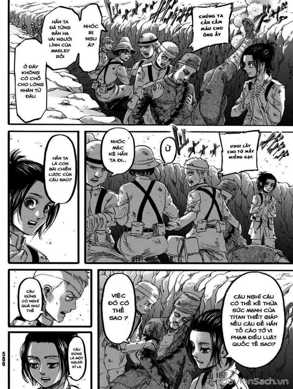 Truyện Tranh Đại Chiến Titan - Attack On Titan trang 8