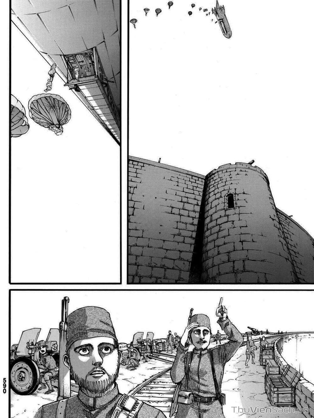 Truyện Tranh Đại Chiến Titan - Attack On Titan trang 8
