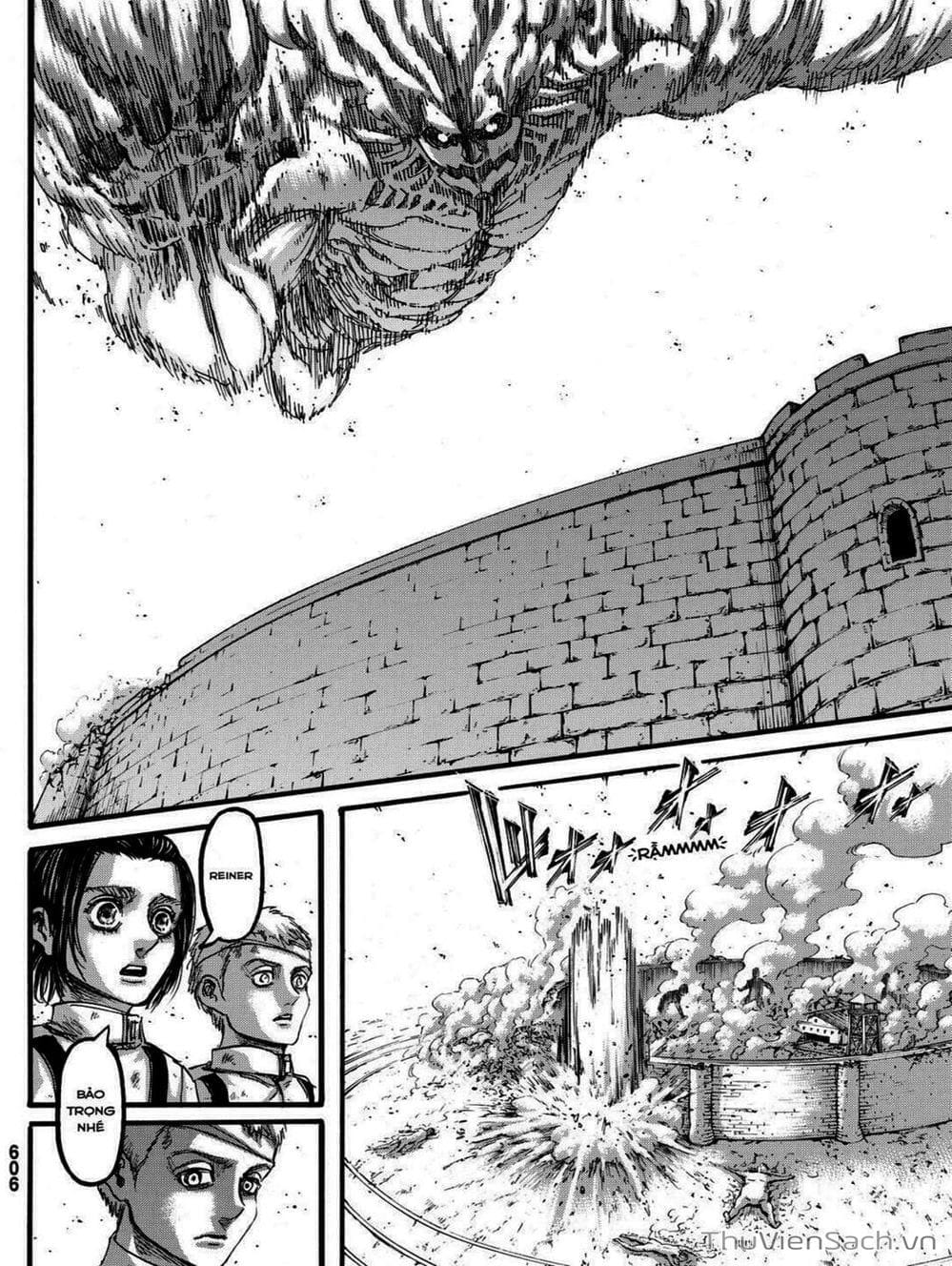 Truyện Tranh Đại Chiến Titan - Attack On Titan trang 8