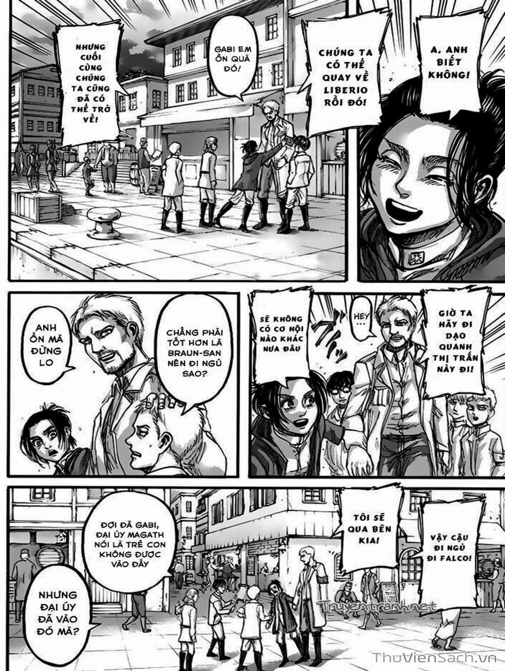 Truyện Tranh Đại Chiến Titan - Attack On Titan trang 8