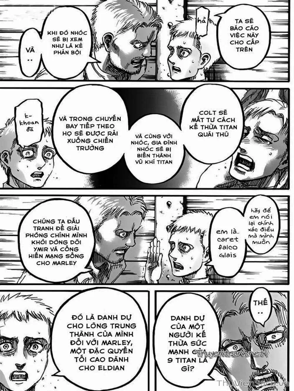 Truyện Tranh Đại Chiến Titan - Attack On Titan trang 8