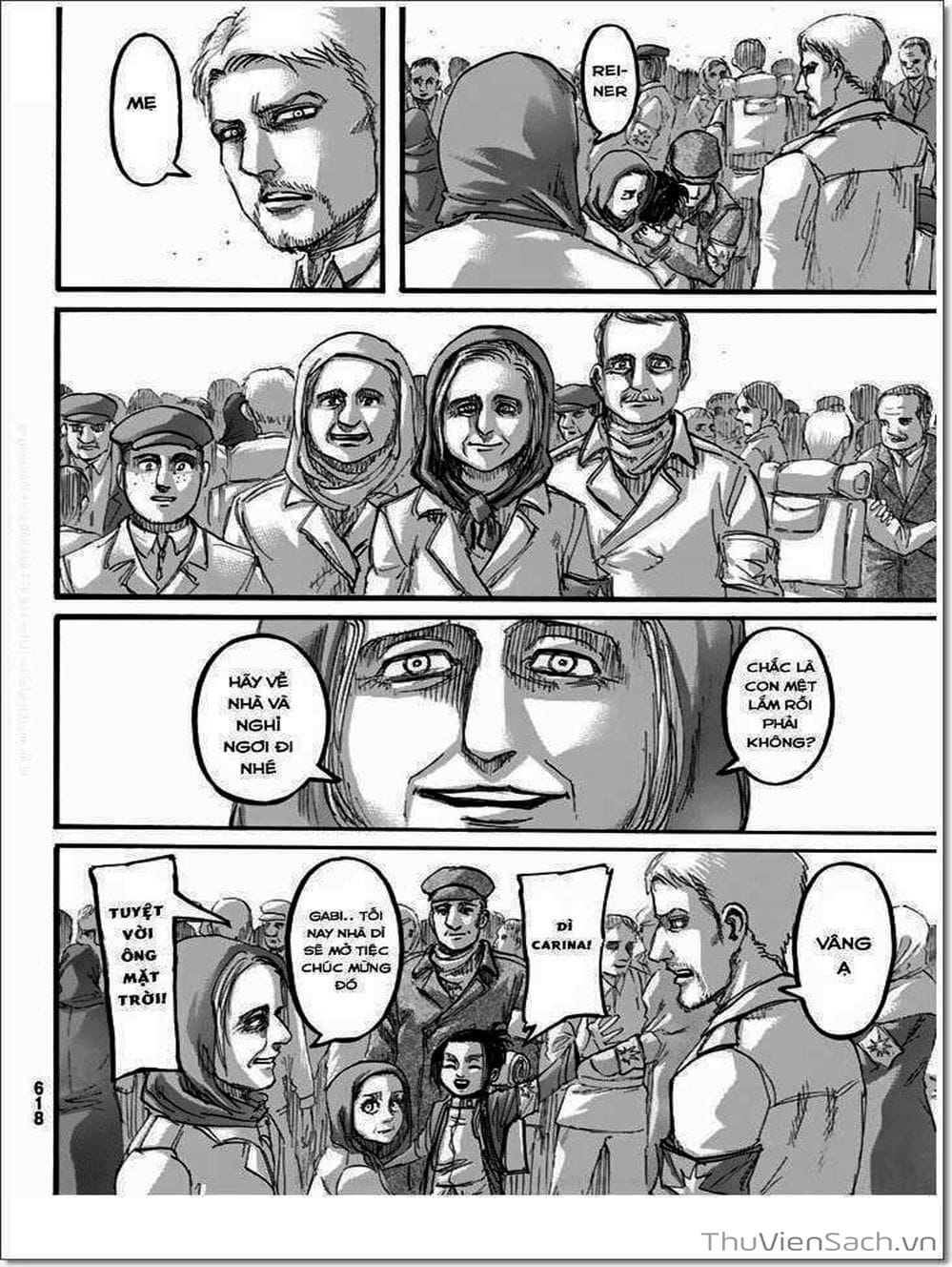 Truyện Tranh Đại Chiến Titan - Attack On Titan trang 8