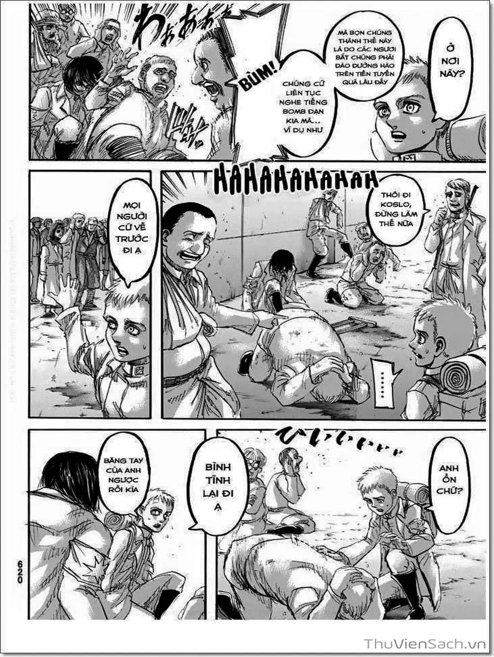 Truyện Tranh Đại Chiến Titan - Attack On Titan trang 8