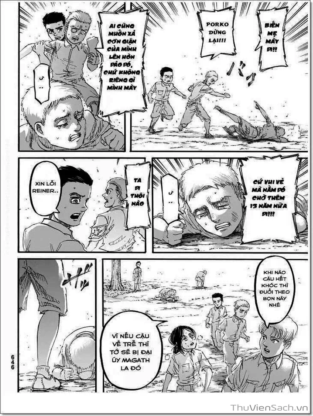 Truyện Tranh Đại Chiến Titan - Attack On Titan trang 8